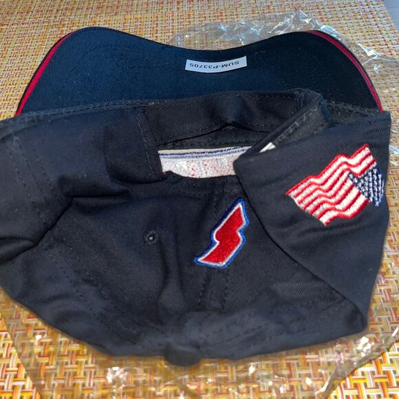 Summit Racing Black Mens Baseball Cap Hat - Picture 3 of 4